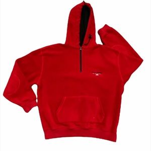 Polo sports faux fur hoodie vintage